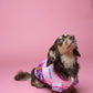 The Mia Sweater in Flamingo